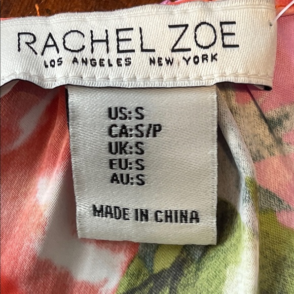 Rachel Zoe Floral Long Sleeve Women's Top - Picture 4 of 4